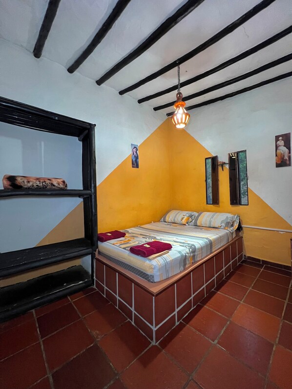 Ferienhütte | Hochwertige Bettwaren, Daunenbettdecken, Verdunkelungsvorhänge