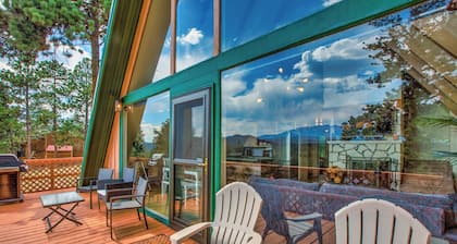 A-Frame Above the Clouds w/Rare Views on 1.5 acres