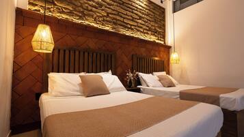 Down duvets, memory-foam beds, blackout curtains