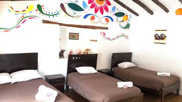 Down duvets, laptop workspace, free WiFi