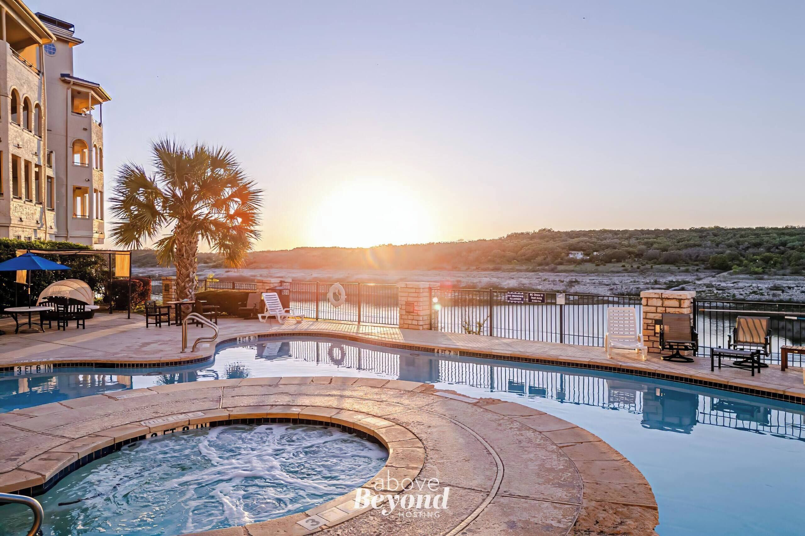Indoor pool, a heated pool