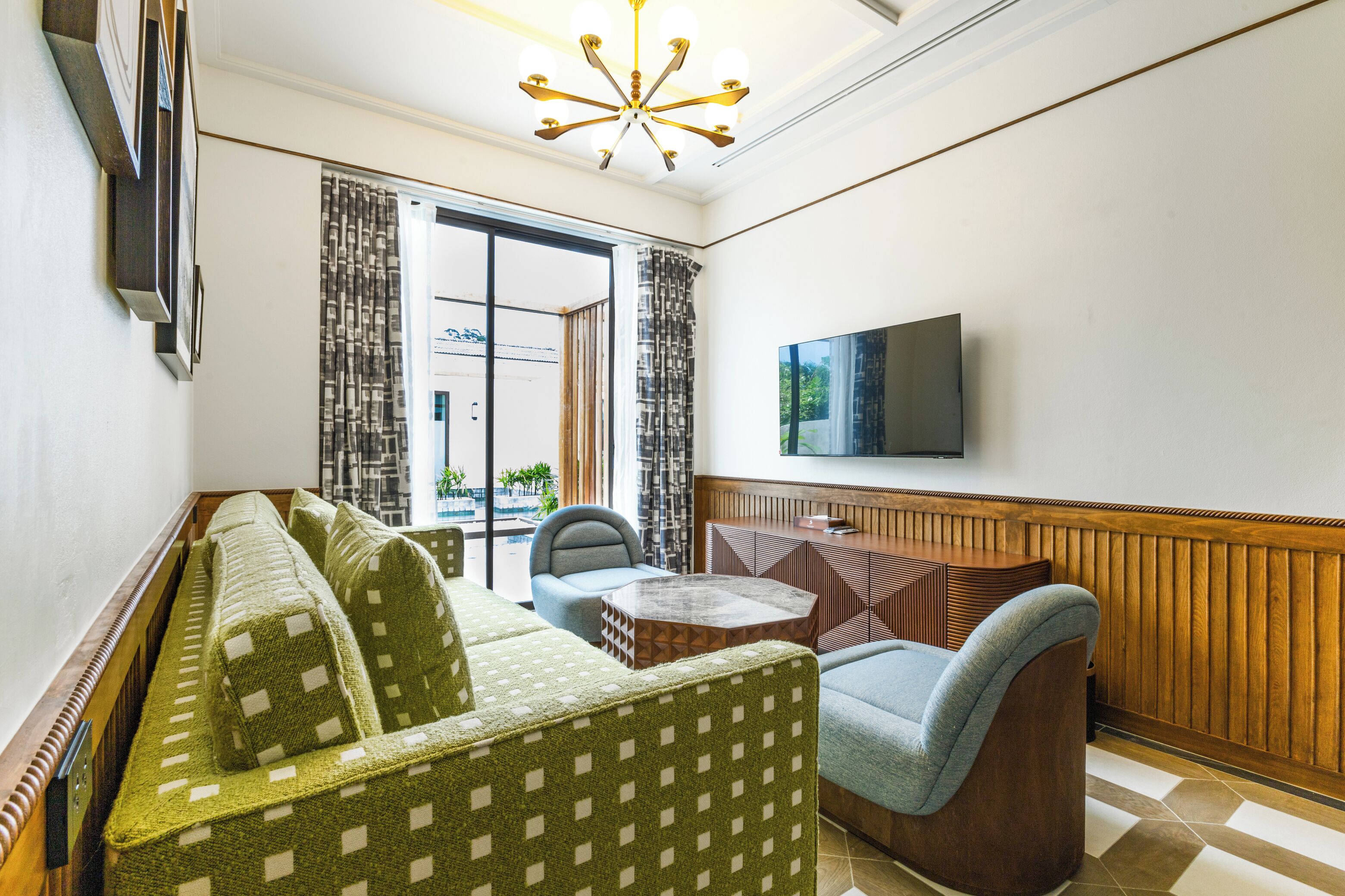 Klassieke villa | Woonkamer