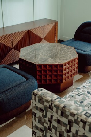 Sol Two-bedroom Lagoon Suite Villa (Up to 8) (Free Drop-off Airport Transfer) | Living area