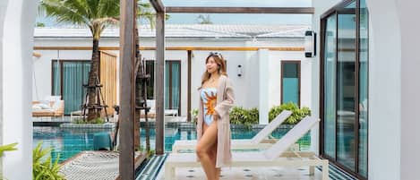 One-bedroom Lagoon Suite Villa (Free Drop-off Airport Transfer) | Vue de la chambre