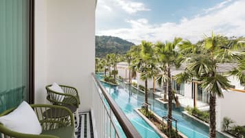 Habitación superior, vista a la alberca | Vista desde la habitación