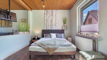 1 Schlafzimmer, kostenloses WLAN, Bettwäsche