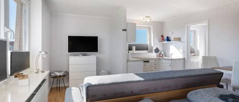 1 quarto, Wi-Fi de cortesia, roupa de cama
