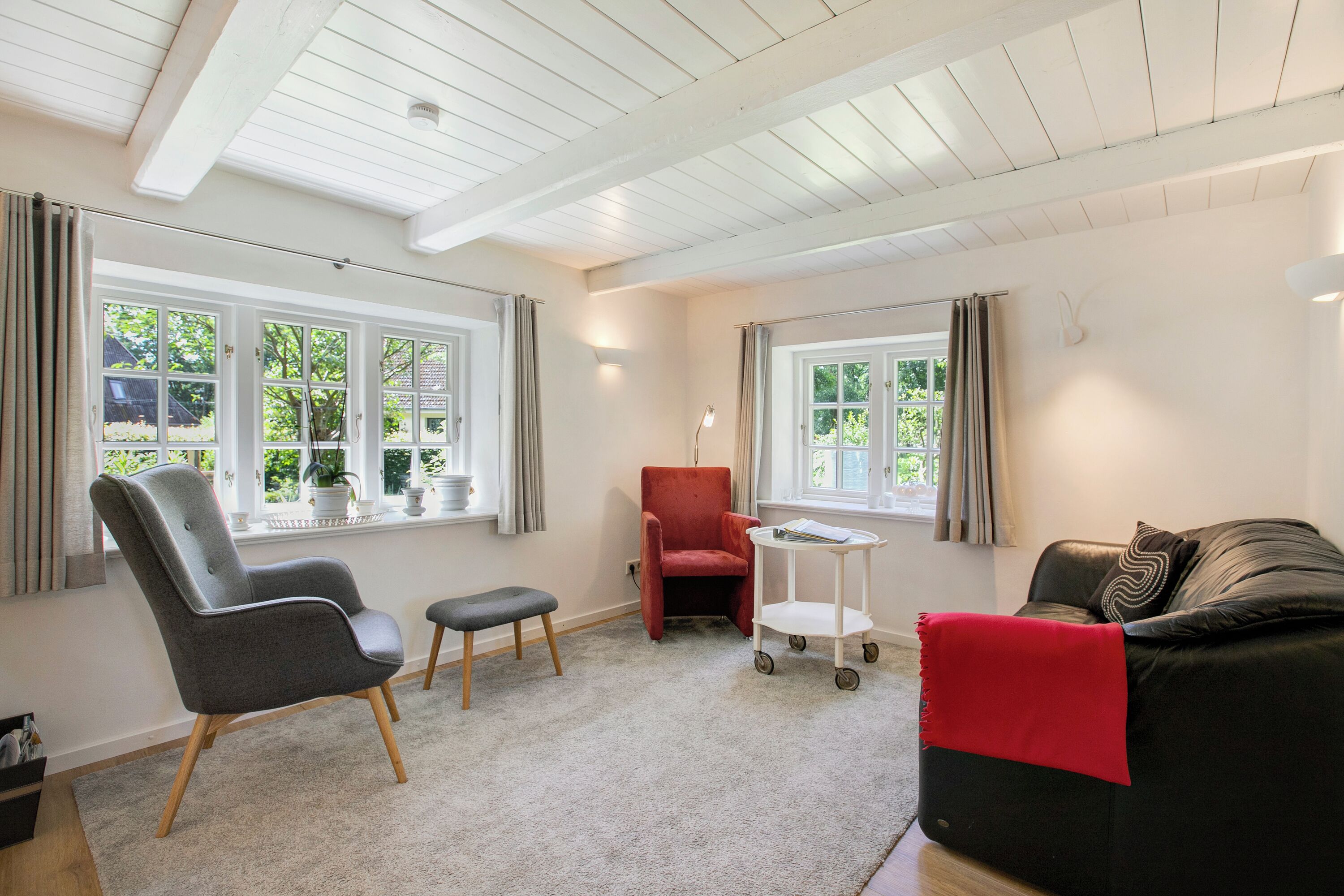 TV, DVD player, stereo