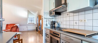 Apartamento vacacional 'Fewo Erika' con terraza privada, jardín privado y Wi-Fi