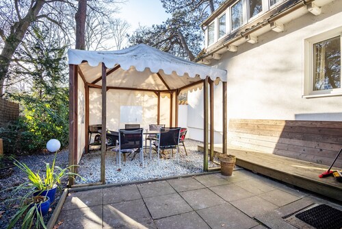 Ferienhaus 'Sandstrand' mit privater Terrasse, privatem Garten und Wi-Fi