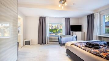 2 habitaciones, tabla de planchar con plancha y wifi gratis