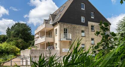 Ferienwohnung Wassersleben" mit Meerblick, Balkon und WLAN