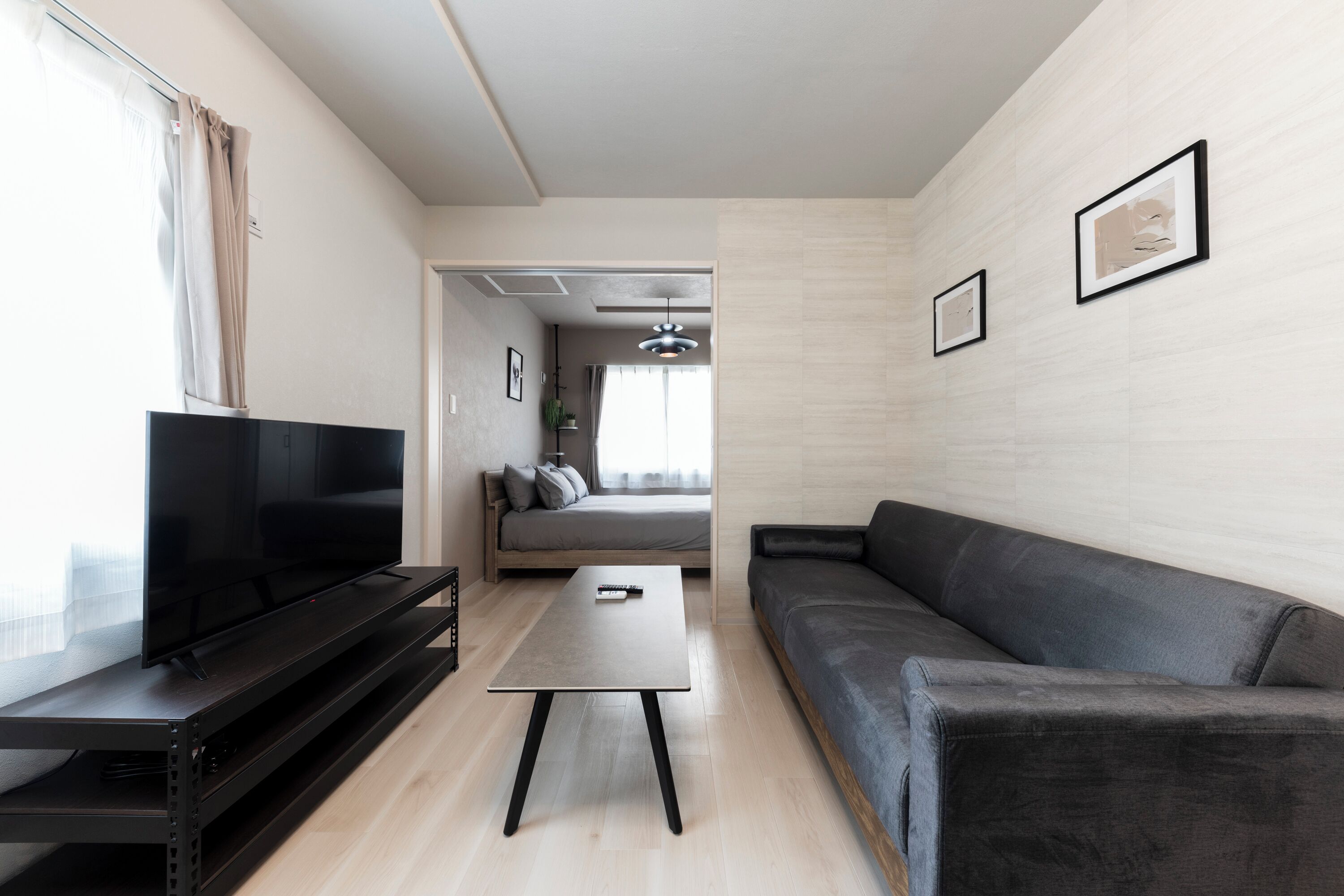 Basic Apartment | Living area | Flat-screen TV