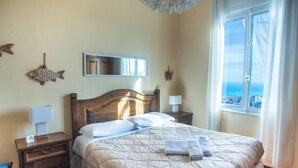패밀리 아파트, 침실 2개, 전자레인지 (Casa Stefania - Quadro sul Mare Sea) | 2 개의 침실
