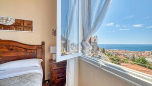 패밀리 아파트, 침실 2개, 전자레인지 (Casa Stefania - Quadro sul Mare Sea) | 객실에서 보이는 전망