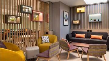 Blick von der Unterkunft