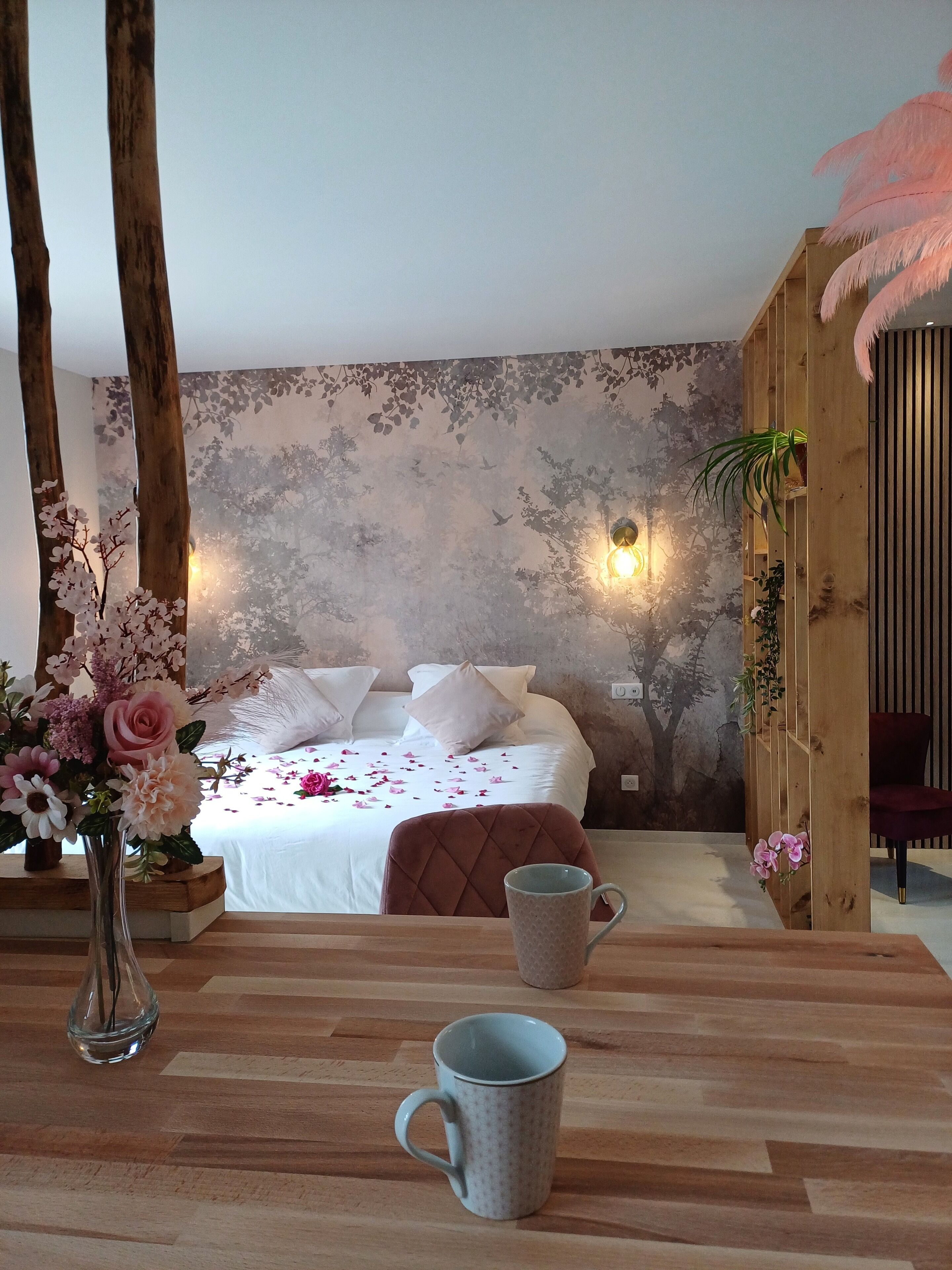 1 室のベッドルーム、旅行用ベビーベッド、WiFi (無料)、ベッドシーツ