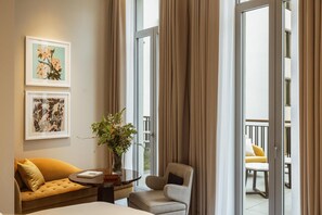 Junior Suite (Deluxe) | Frette Italian sheets, premium bedding, minibar, in-room safe