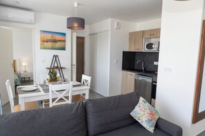Apartment, River View | Living area - MY Hôtel Résidences - Port Leucate  (Leucate)