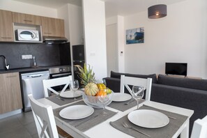 Apartment, River View | Living area - MY Hôtel Résidences - Port Leucate  (Leucate)