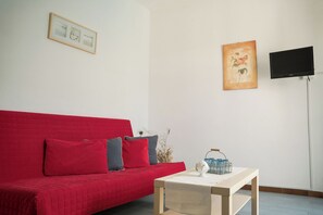 Leilighet, 2 soverom, røyk, privat basseng | Oppholdsrom