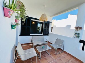Terrace/patio - Cosy apartment, golf view (Cabo Negro)