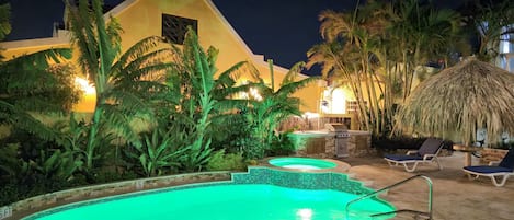 Apartemen, 1 kamar tidur, patio, pemandangan kebun | Area BBQ/piknik