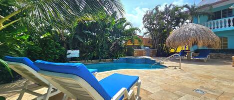 Apartment, 1 Bedroom, Patio, Garden View | Pool | Outdoor pool
