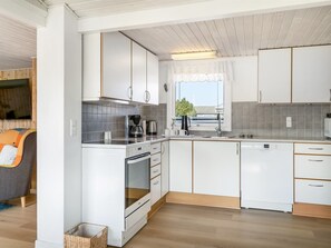 Fridge, microwave, oven, dishwasher - "Dragan" - 250m from the sea by Interhome (Sæby)
