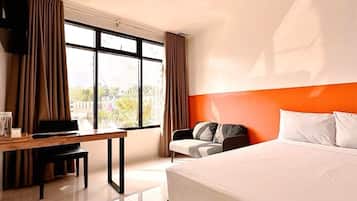 Chambre Double Supérieure | Wi-Fi gratuit, draps fournis