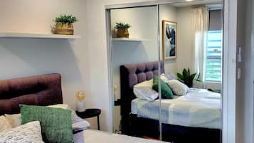 2 間睡房、熨斗/熨衫板、免費 Wi-Fi、床單