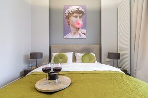 1 Schlafzimmer, Reisekinderbett, WLAN, Bettwäsche