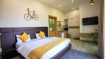 Superior-Ferienhaus | 1 Schlafzimmer, Allergikerbettwaren, Pillowtop-Betten