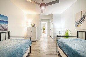 2 chambres, fer et planche à repasser, lit parapluie, Wi-Fi gratuit