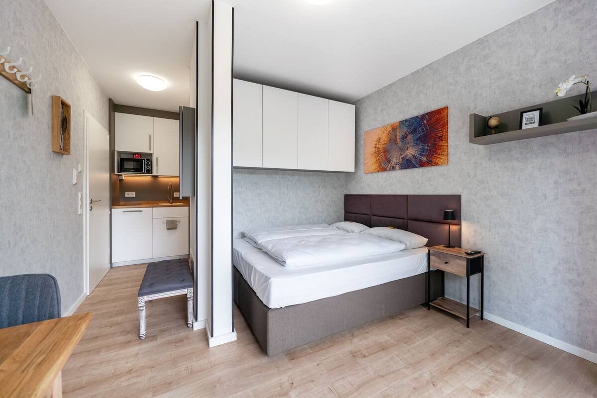 Standard Double Room | Hypo-allergenic bedding, desk, laptop workspace, blackout curtains