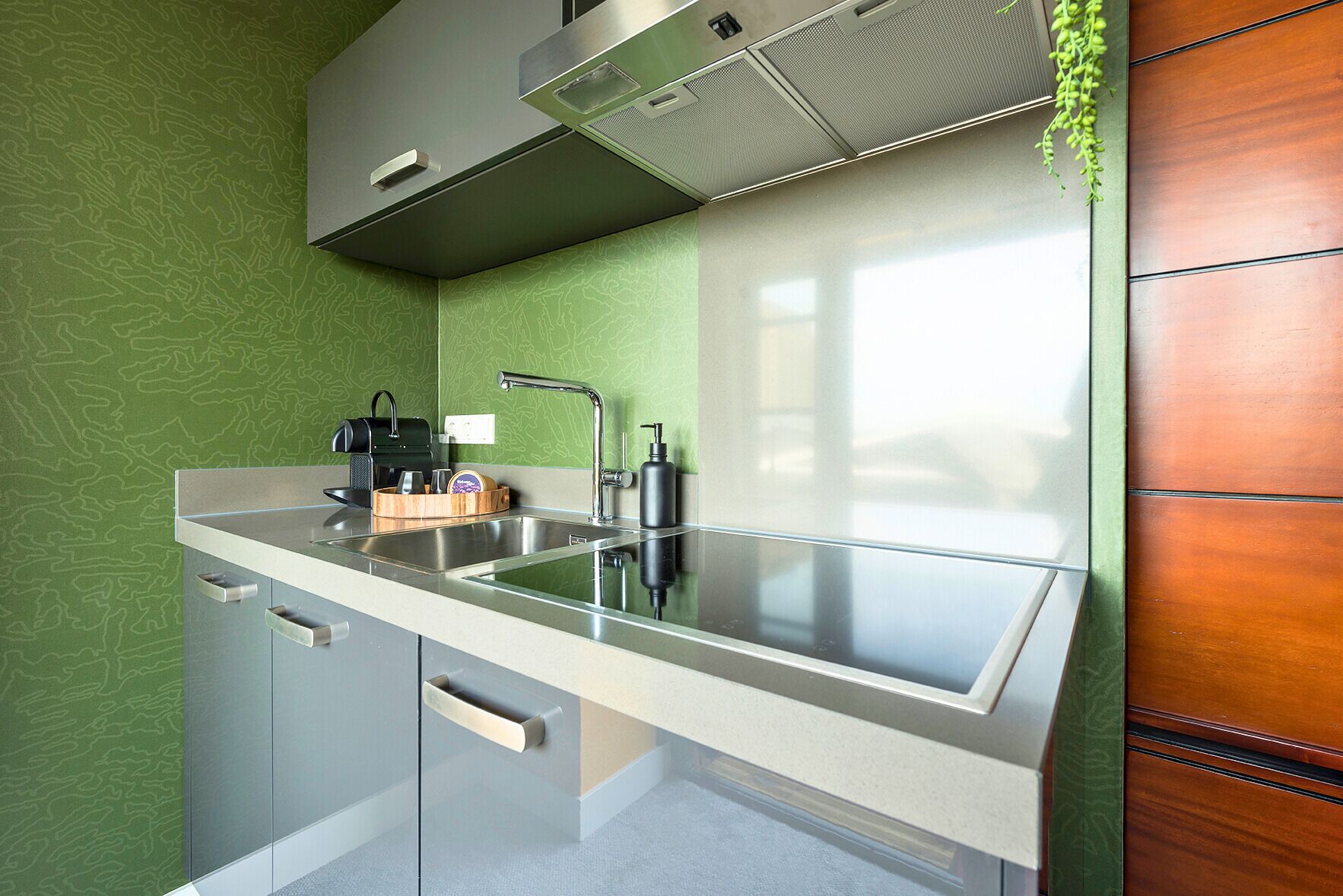 Mikrowelle, Ofen, Herdplatte, Geschirrspüler