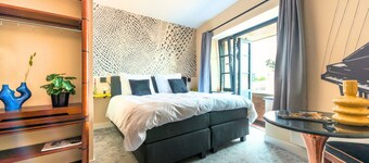 Experience the unique style of Nelly van Doesburg in this cheap apartment in Tilburg.