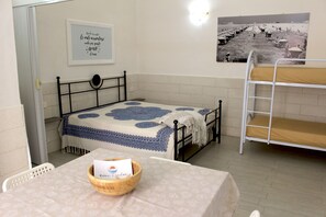 1 soverom og sengetøy