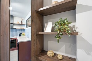 Fridge, oven, stovetop, coffee/tea maker - Sunny Sands Seaview Apartment (Rhodes)