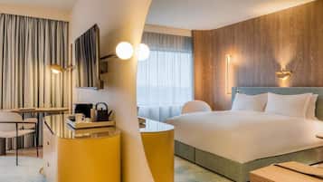 Literie de qualité supérieure, minibar, coffres-forts dans les chambres