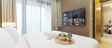 Appartement Deluxe, 2 chambres, vue ville