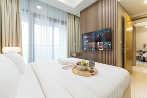 Deluxe Apartment, 2 Bedrooms, City View