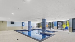 Indoor pool - City Edge Serenity: Cozy 2BR East Perth Apartment (East Perth)