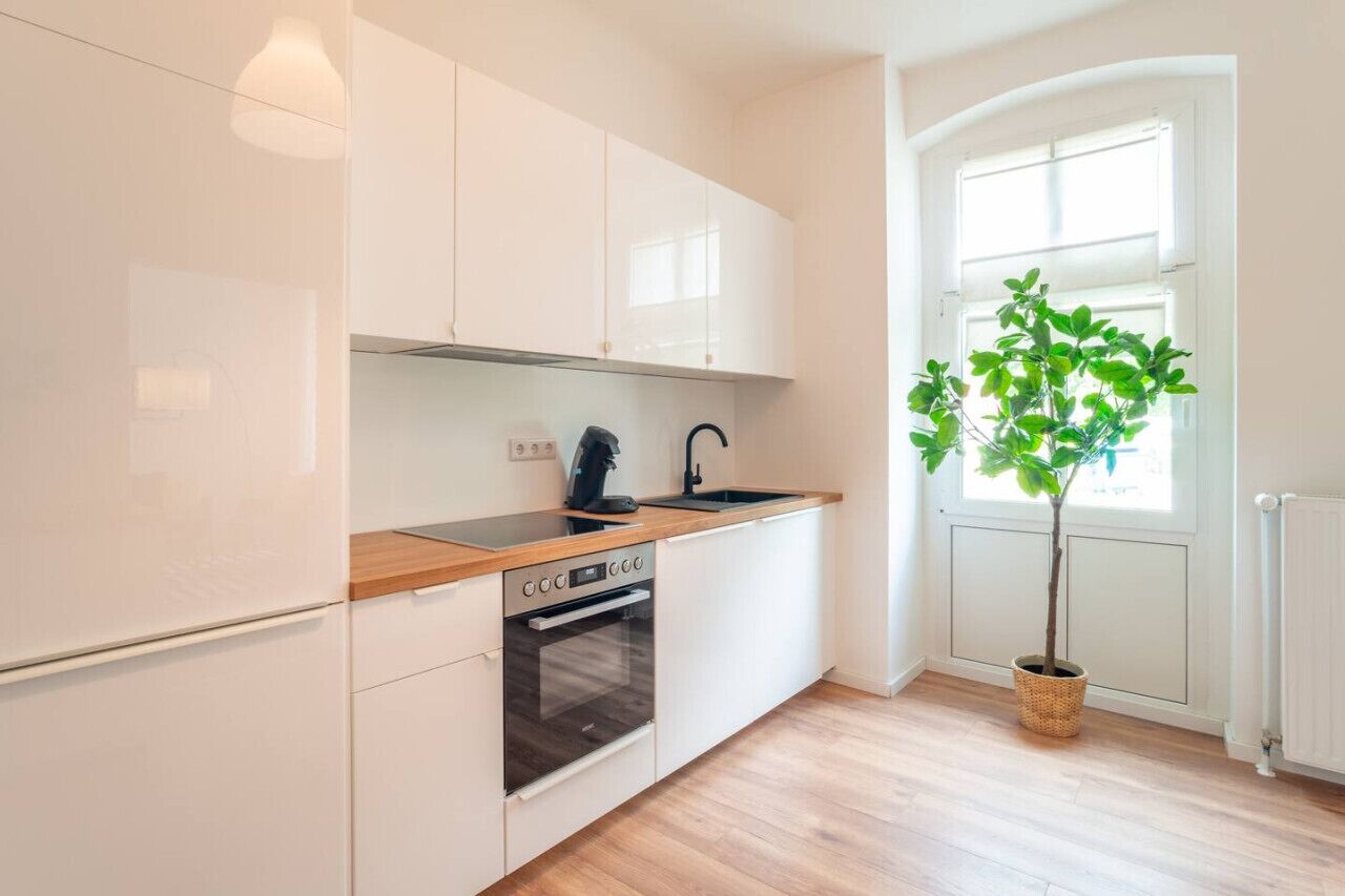 Mikrowelle, Herdplatte, Geschirrspüler