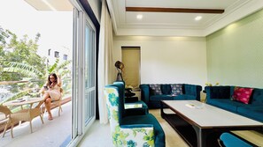 Appartamento Superior, 3 camere da letto | Balcone