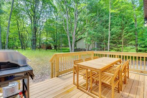 House (4 Bedrooms) | Interior - Pool & Beach Access: Charming Poconos Cabin! (Albrightsville)
