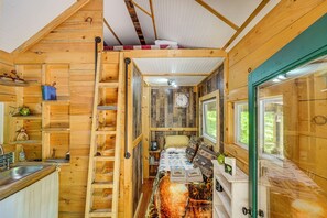 Apartment (0 Bedroom) | Interior - Solar-powered Brandon Studio Cabin: Hiking Access (Brandon)