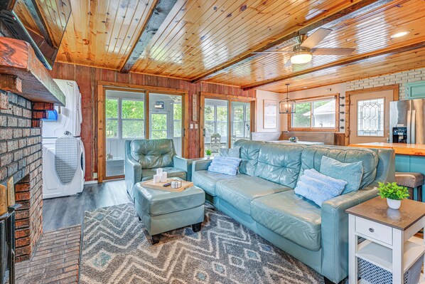 House (3 Bedrooms) | Interior - New Lisbon Home w/ Fire Pit & Ping-pong! (New Lisbon)