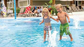 Indoor pool, a heated pool