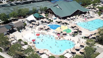 Indoor pool, a heated pool